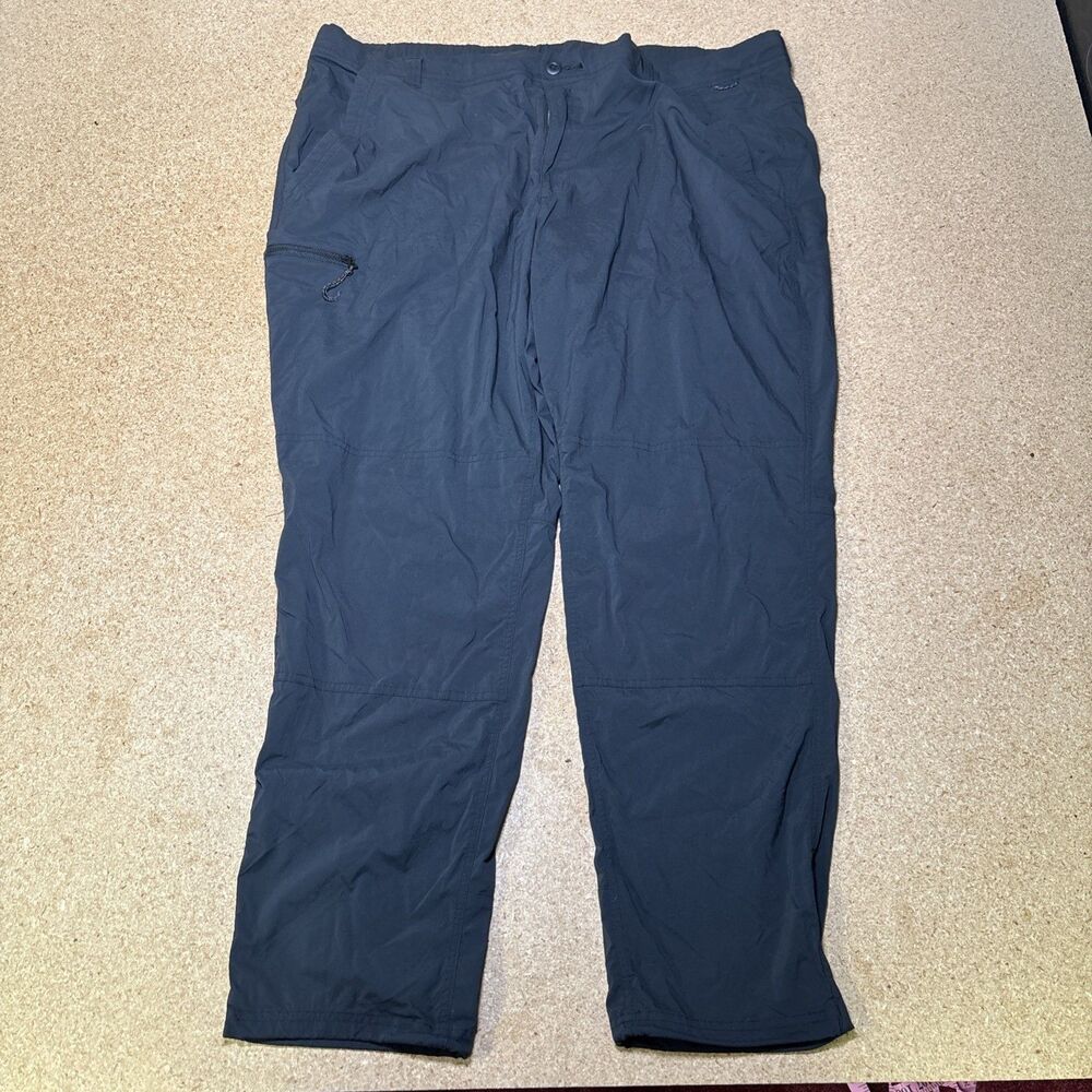 Rei Coop Womens Size 22 Lightweight Hiking Pants Black B1